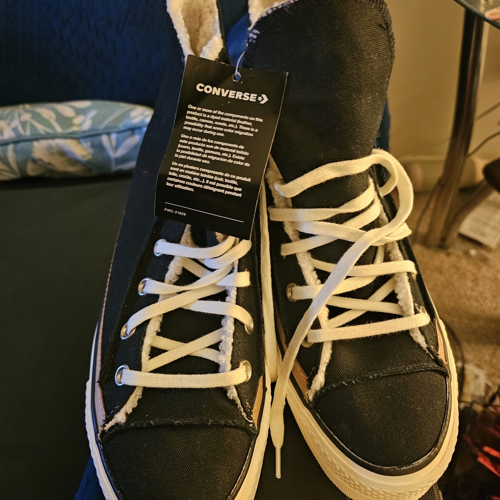 Converse Black High-Top Sneakers